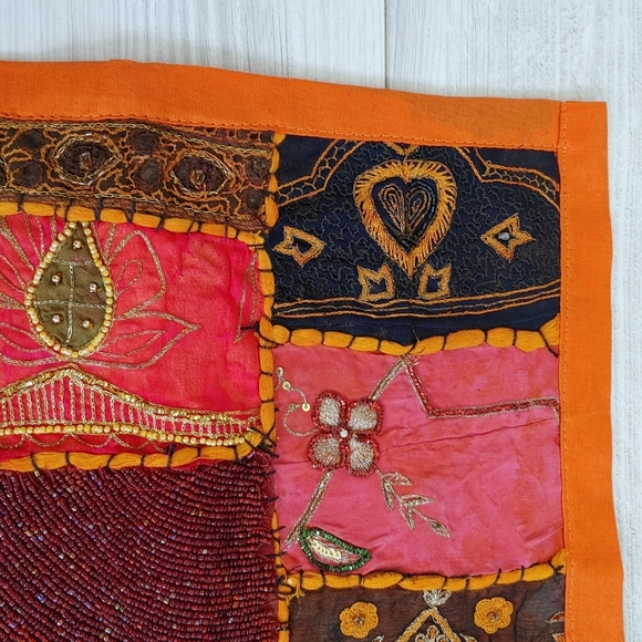 Colorful Wall Decor Hand Beaded Tapestry - Picture 9 of 14